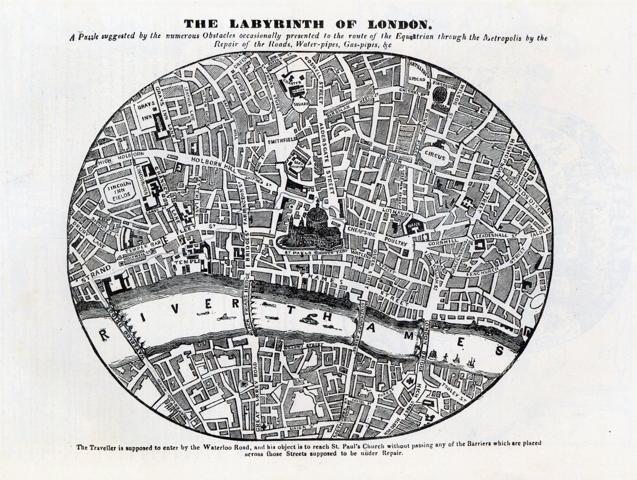 "O Labirinto de Londres de Unbekannt