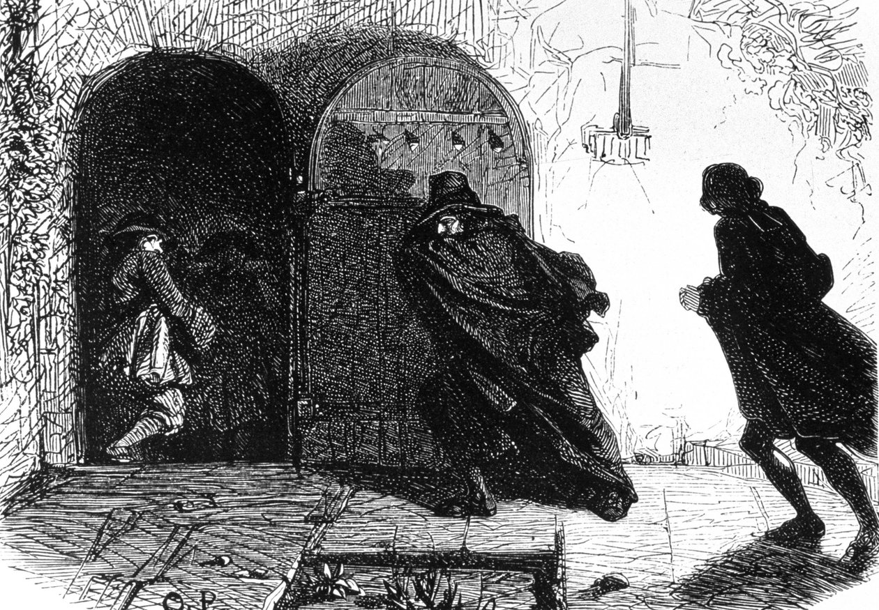 O Marquês de la Rouerie surpreendido pela Guarda Nacional, c.1844 (ilustração) de Unbekannter Künstler
