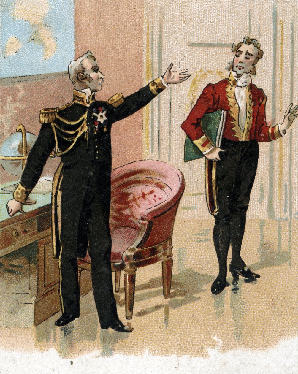 O ministro da Marinha Charles Lemercier de Longpre, Barão d