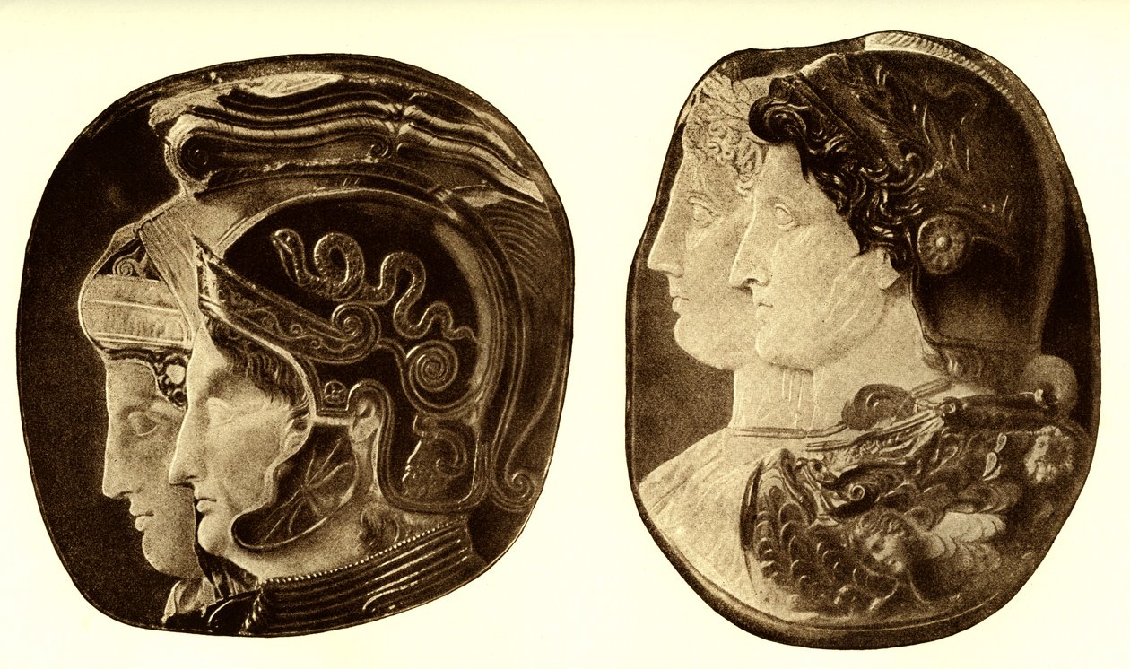 Os Cameos "Ptolemeus de Unbekannter Künstler