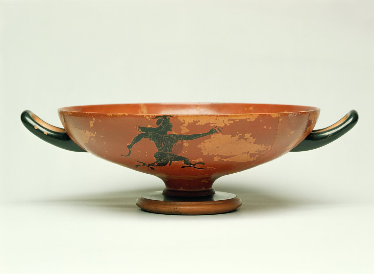 A Perseguição de Perseu, cifra negra de sótão feita por The Pepaks Master, 525-520 BC (olaria) de Unbekannt