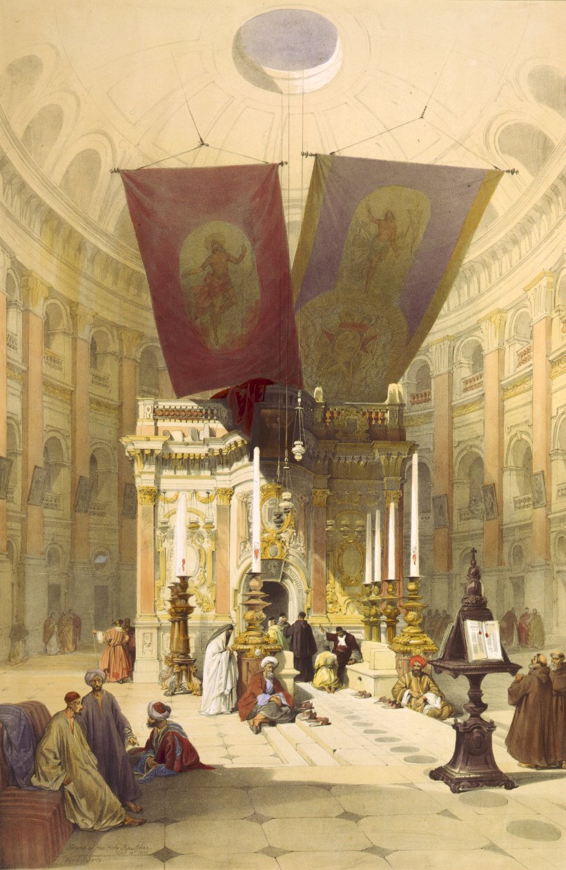 O Santuário do Santo Sepulcro, Jerusalém de Unbekannt