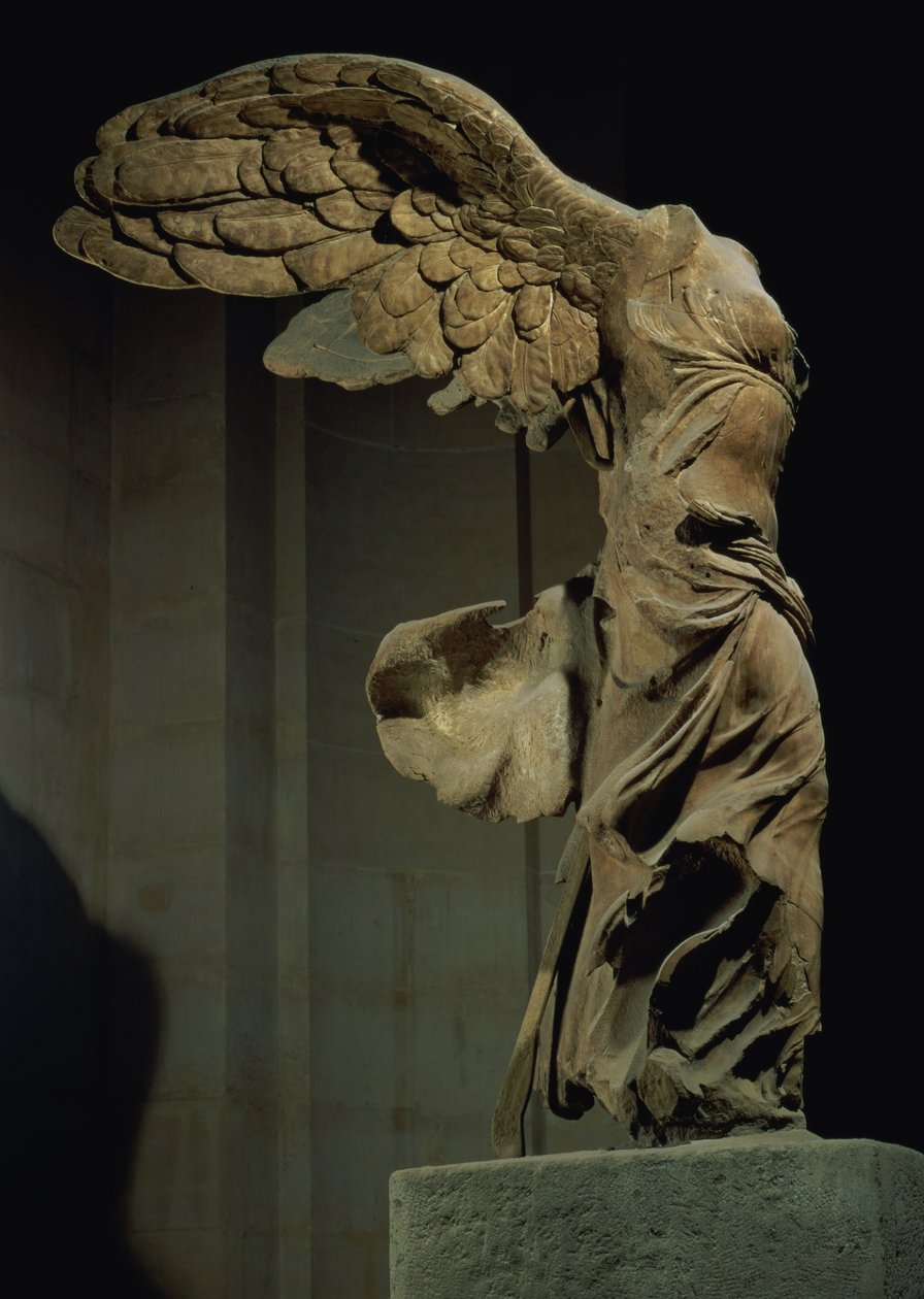 A Vitória da Samothrace (mármore Parian) (ver também 94601-02 e 154093) de Unbekannt