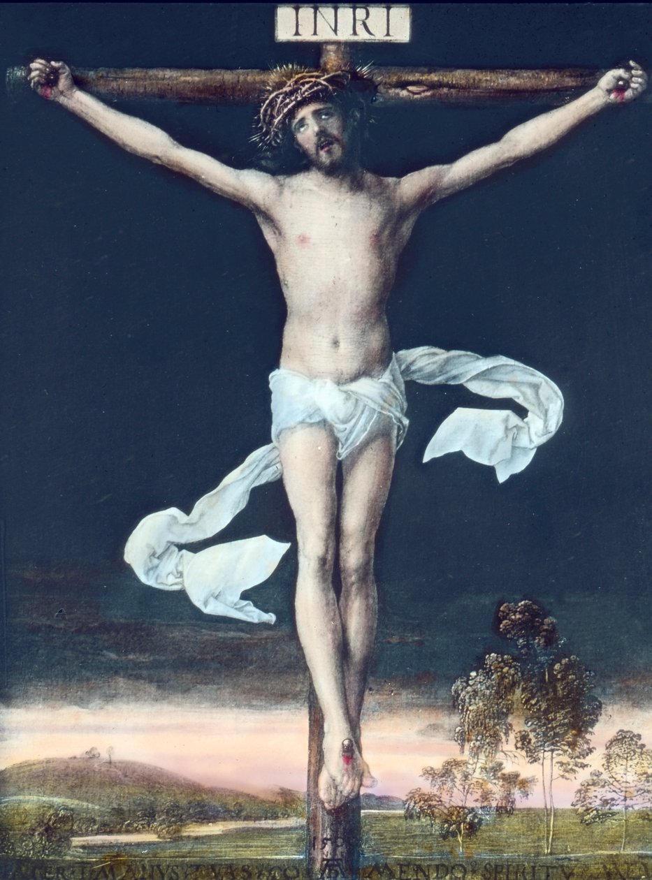 A crucificação de Jesus Cristo de Unbekannter Künstler