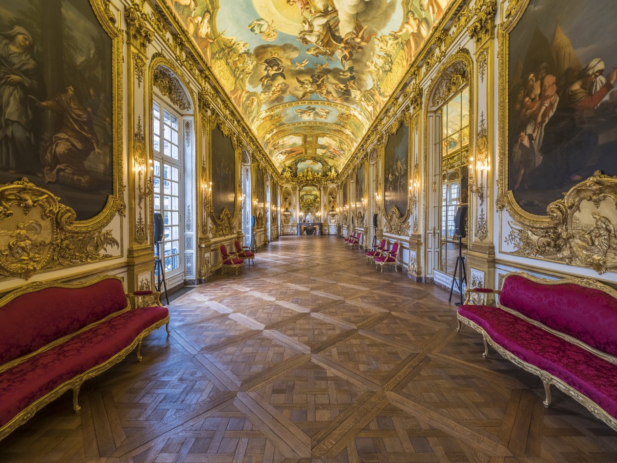 A galeria doree e o cofre pintado por François Perrier (1594-1649) de Unbekannt