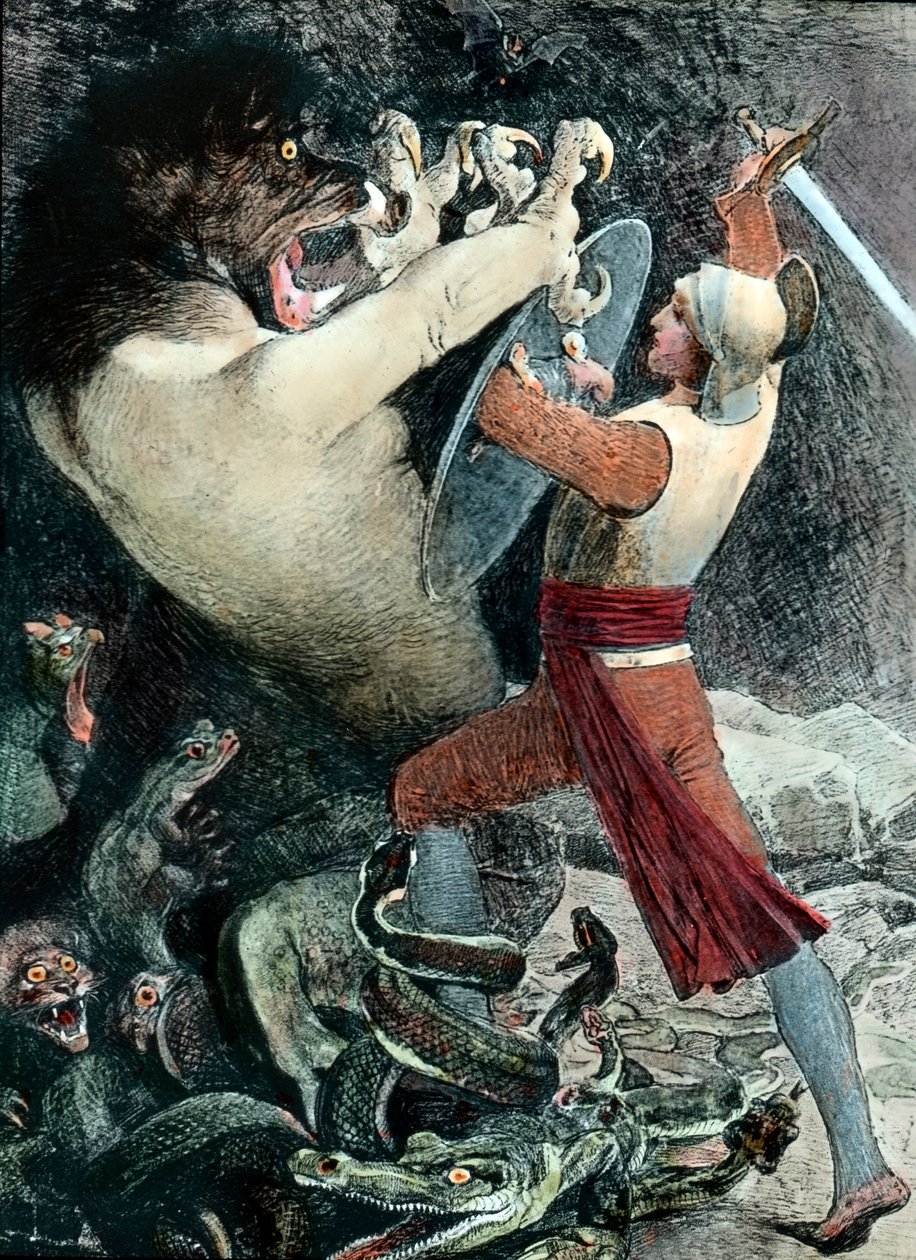 O herói piedoso de Unbekannter Künstler