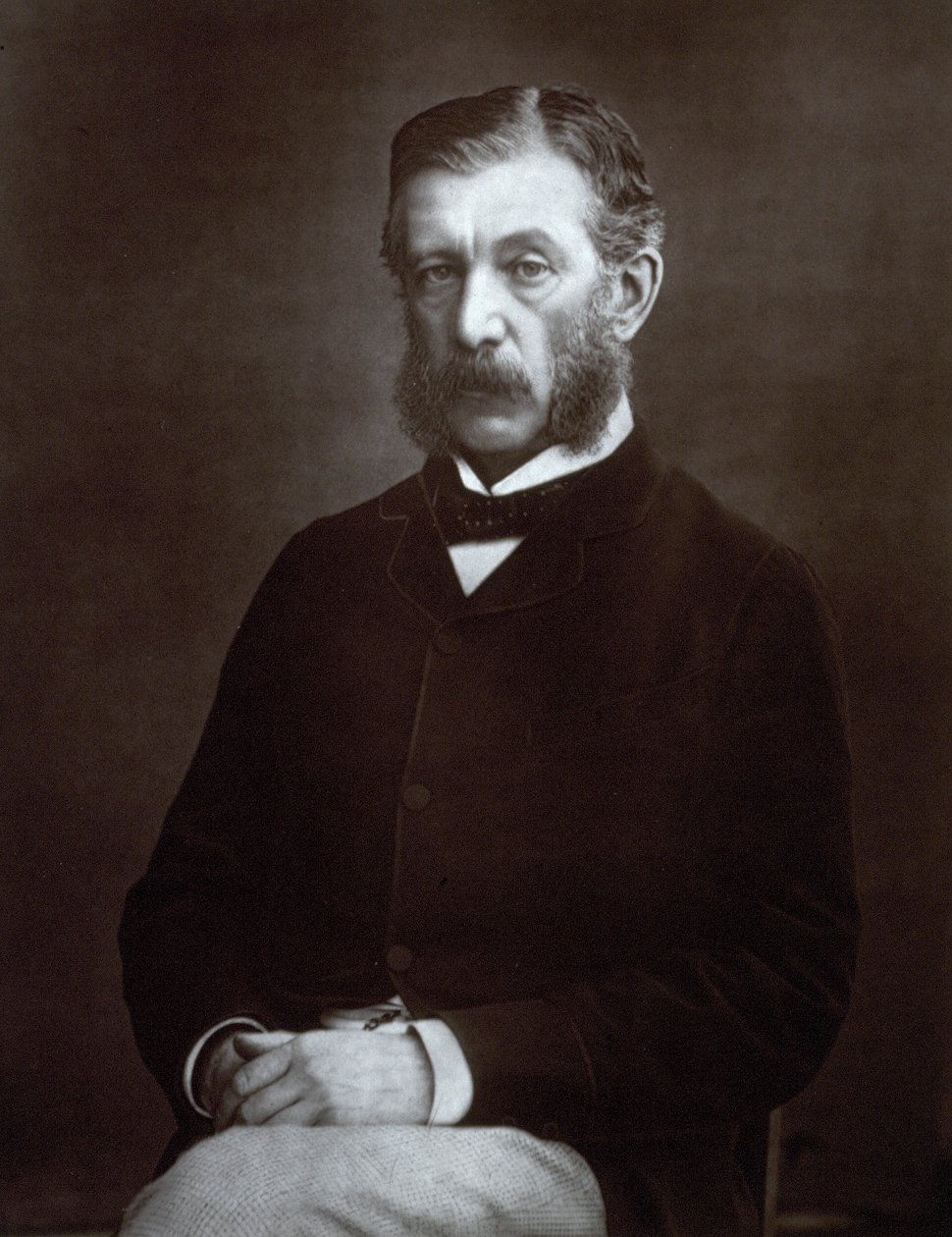Retrato a três quartos do alto funcionário escocês Sir James Fergusson, governador de Bombaim de Unbekannter Künstler