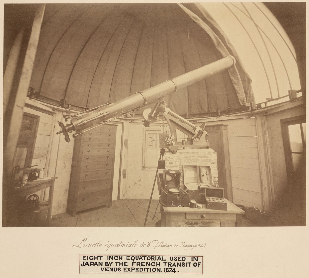 Trânsito do telescópio de Vénus de Unbekannt