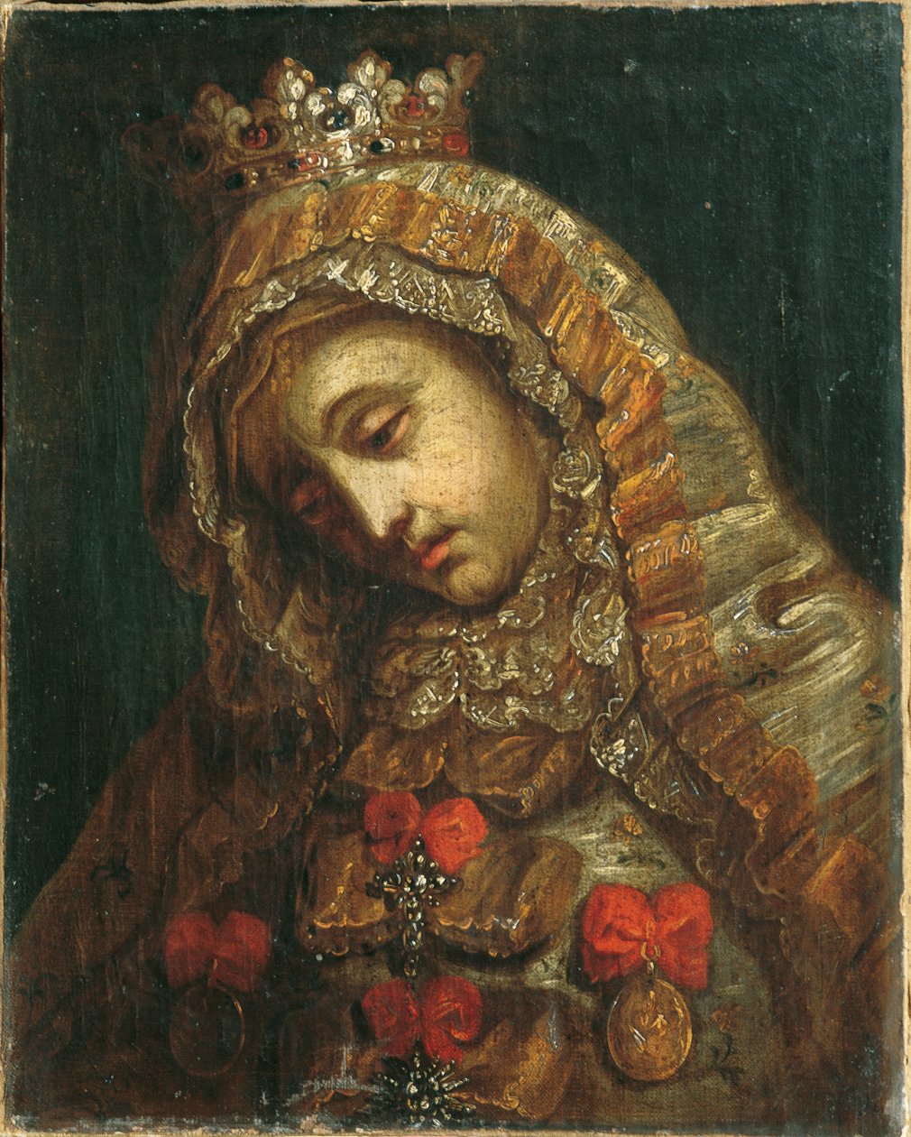 Mãe de Deus de luto de Unbekannter Künstler