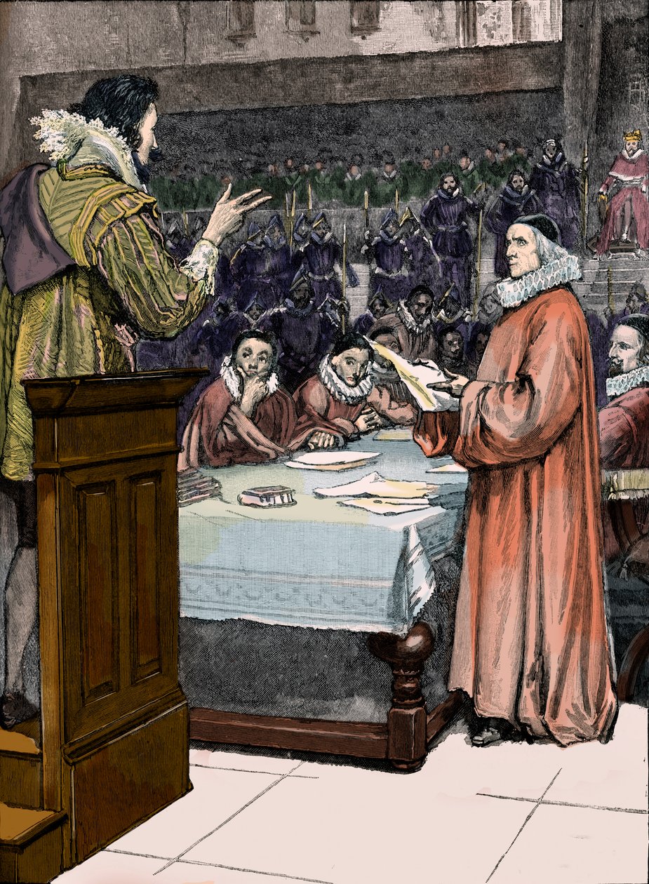 Julgamento de George Villiers de Unbekannter Künstler