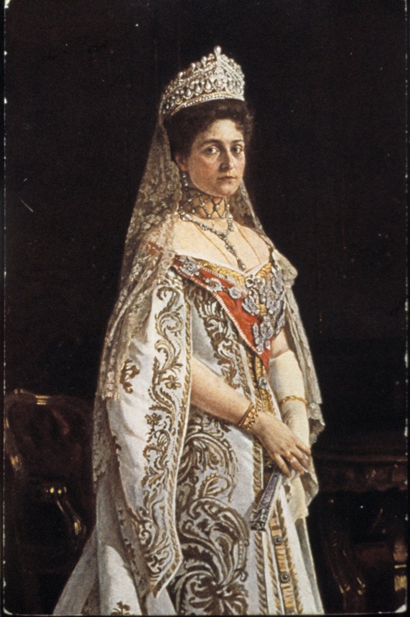 Czarina Alexandra Fyodorovna (1872-1918). de Unbekannter Künstler