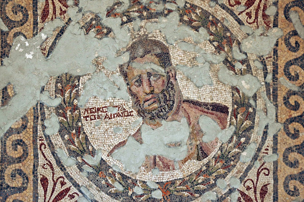 Dois Atletas Mosaico, de Samandagi, Turquia de Unbekannt