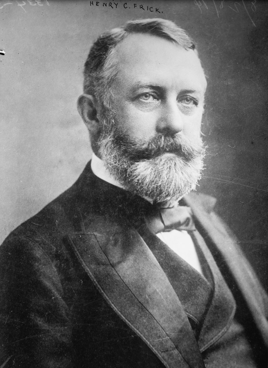 Foto não datada de Henry C. Frick (foto a p/b) de Benjamin Baud