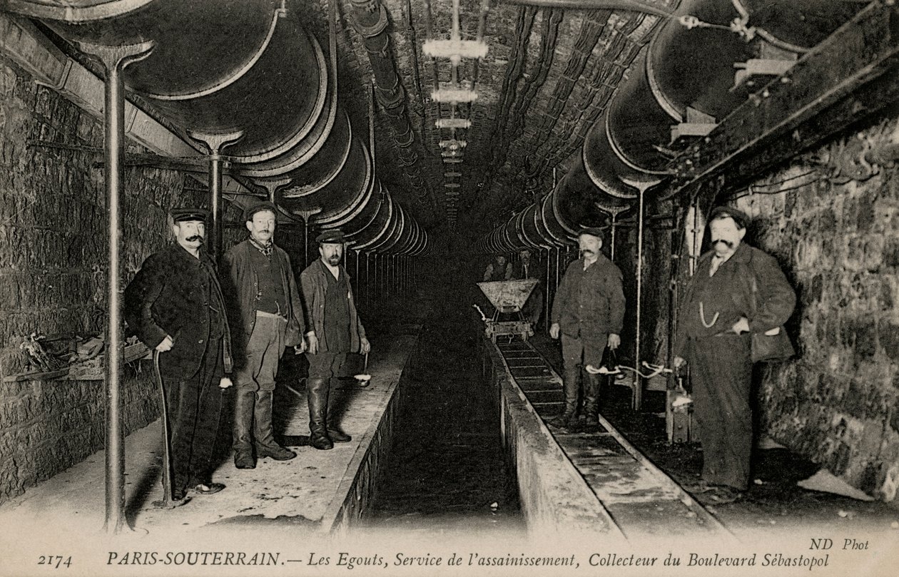 Paris subterrânea - os esgotos de Unbekannter Künstler