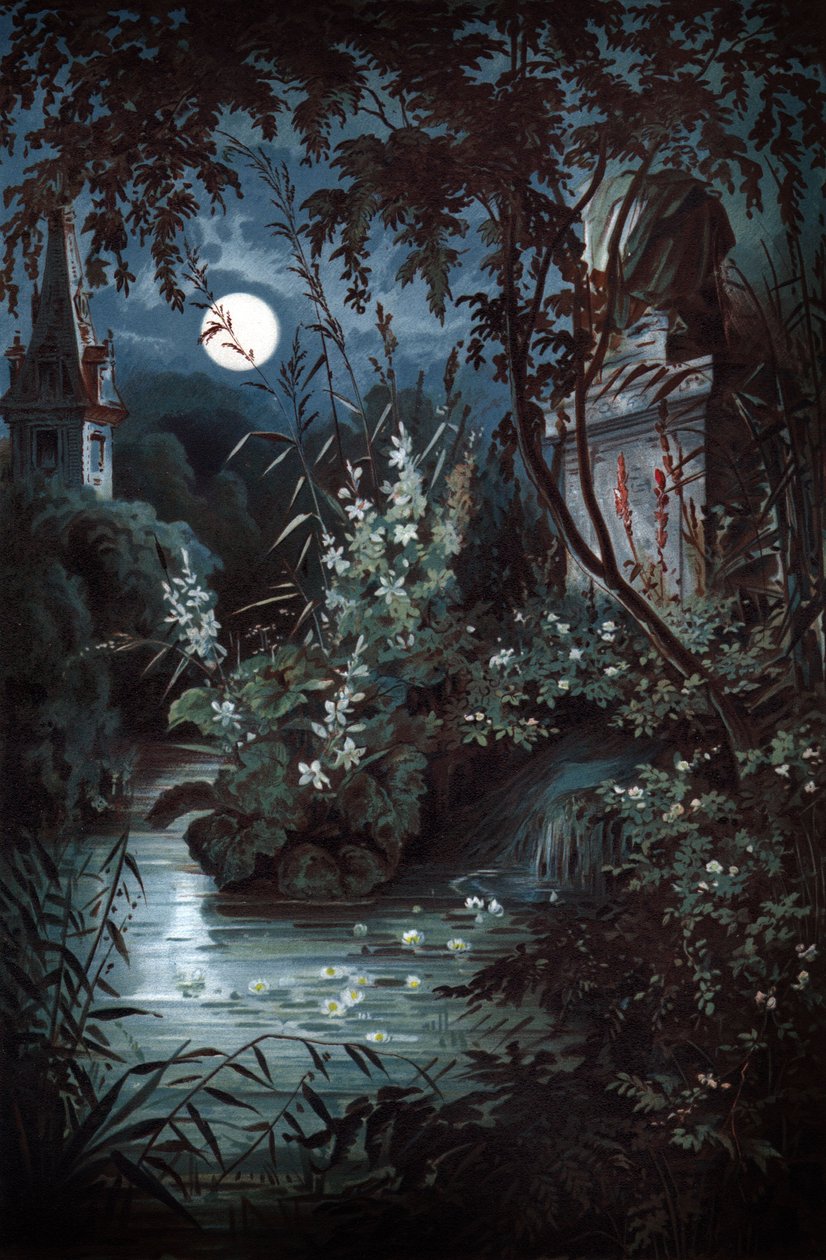 Undine, c1900 (ilustração) de Unbekannter Künstler