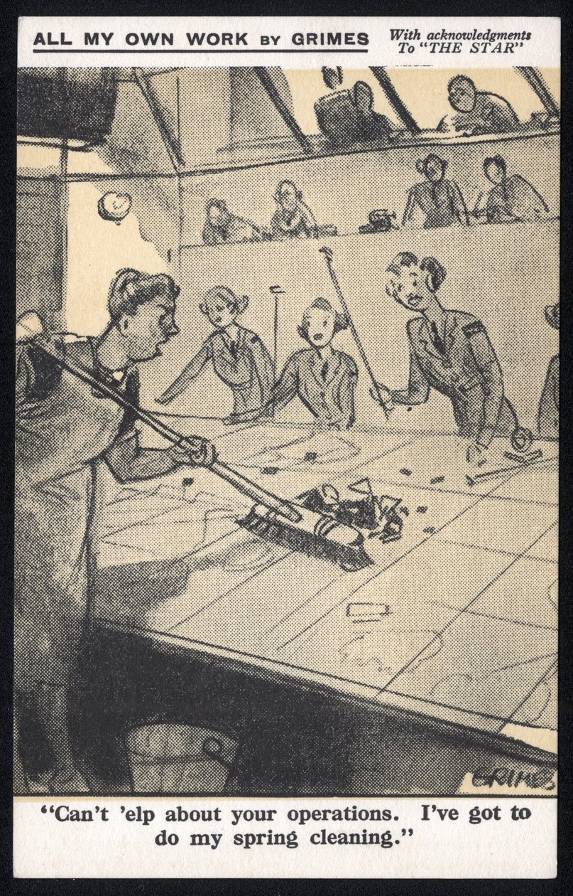 Reino Unido : Um postal humorístico produzido durante a Segunda Guerra Mundial por Raphael Tuck & Sons Ltd de Unbekannt