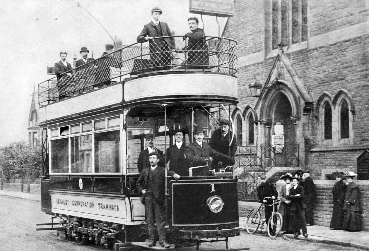 United Kingdon : O Primeiro Eléctrico do Keighley de Unbekannt