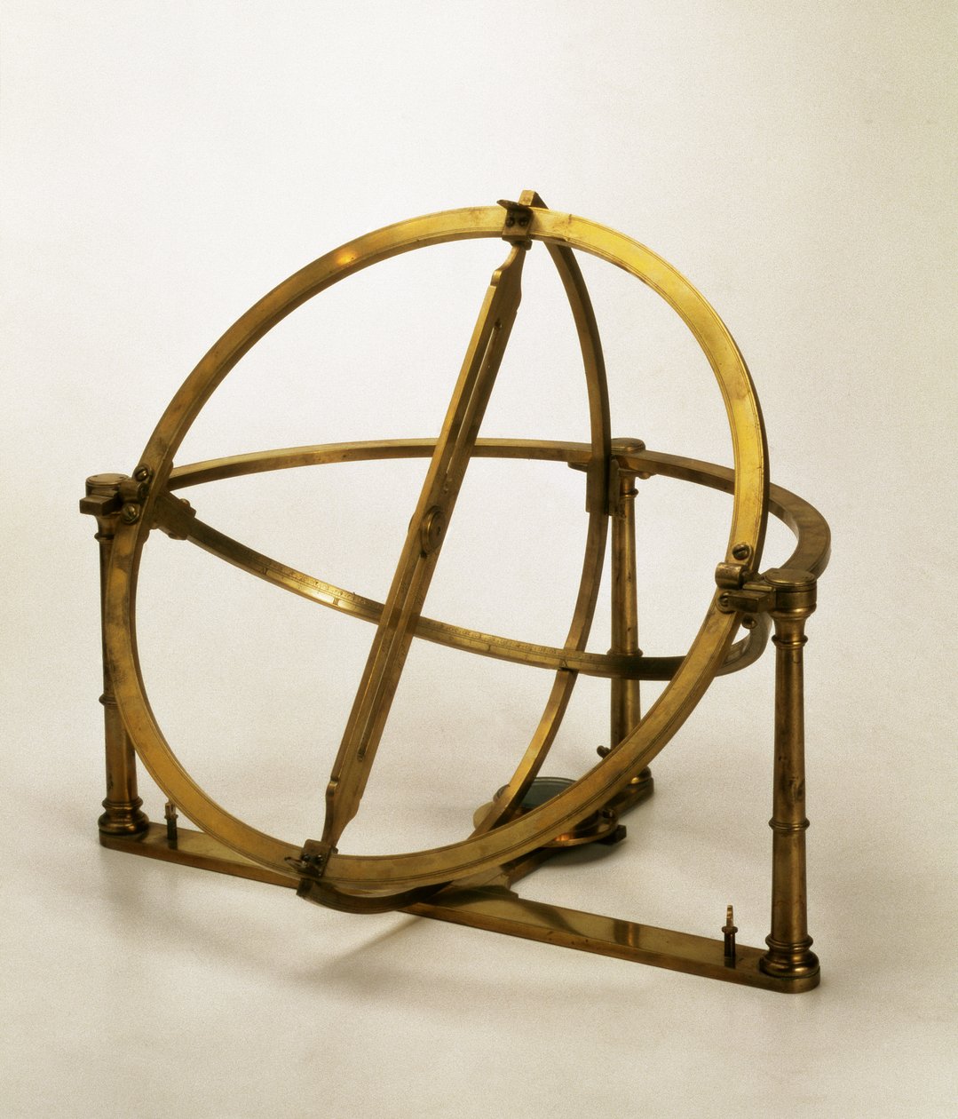 Relógio de sol universal da coleção de Pedro I de John Bradley (falecido em 1725), São Petersburgo de Unbekannt