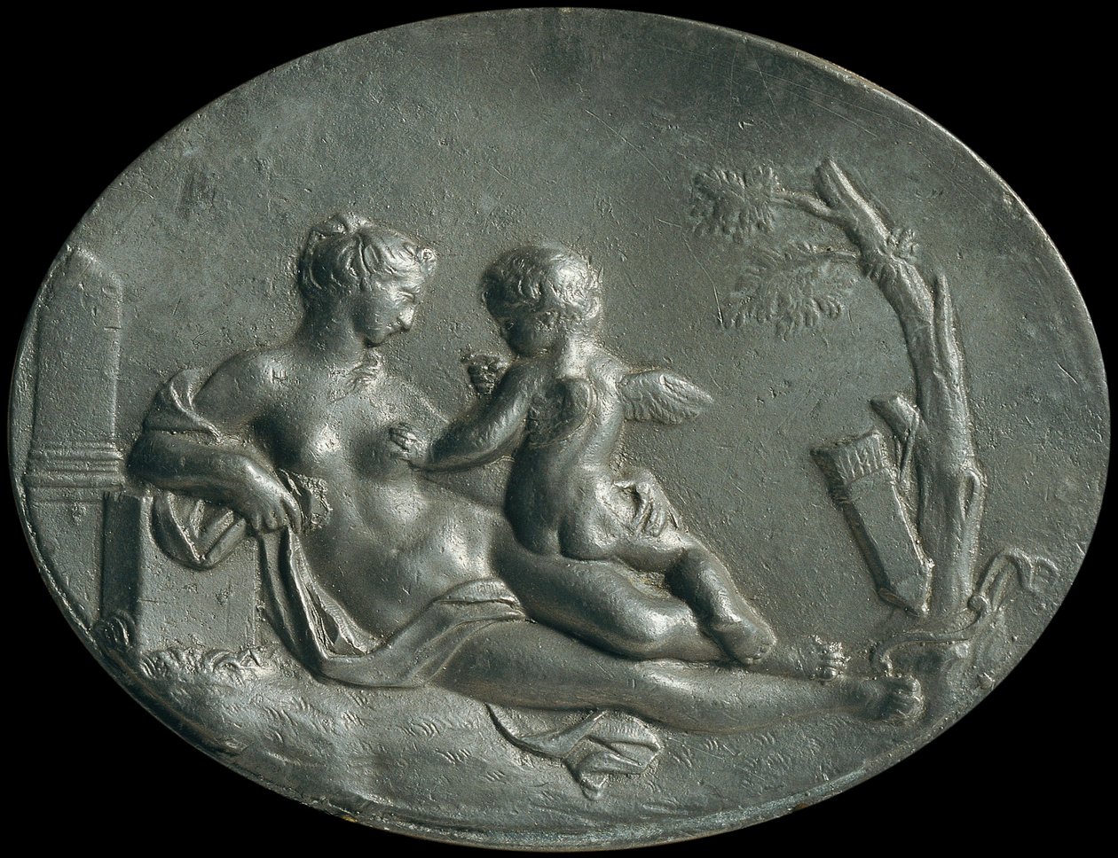 Vénus e Cupido de Unbekannter Künstler
