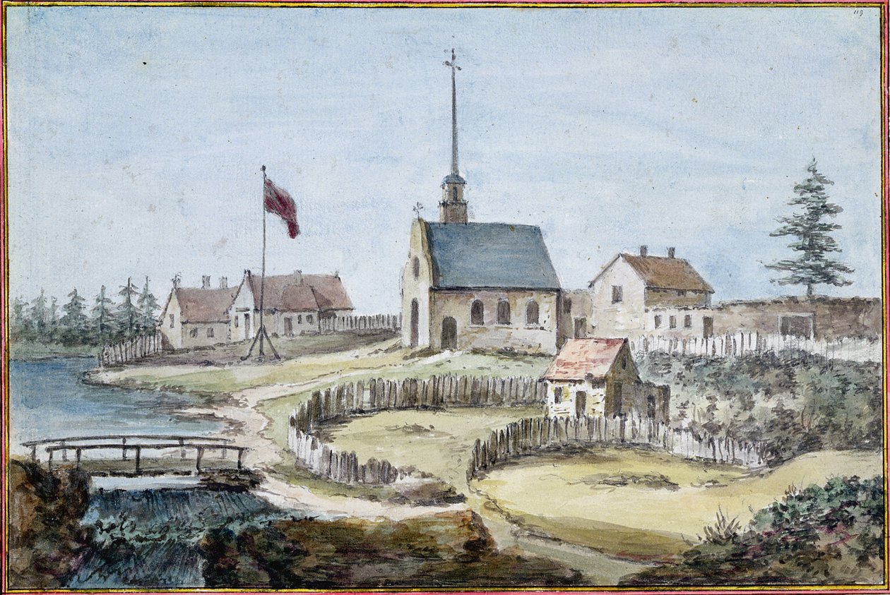 Vista de La Lorette, Canadá de Unbekannter Künstler