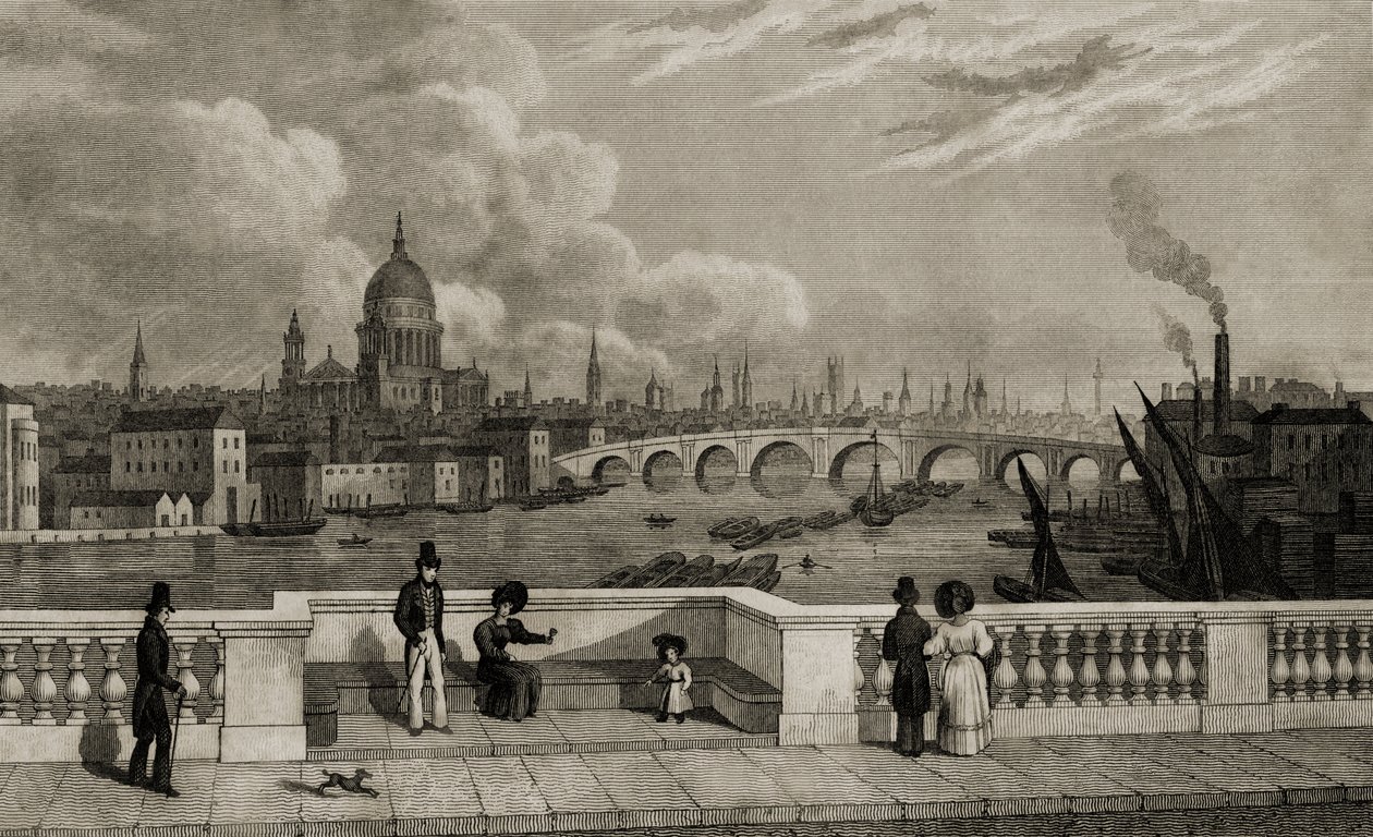 Vista da histórica Londres de Unbekannt