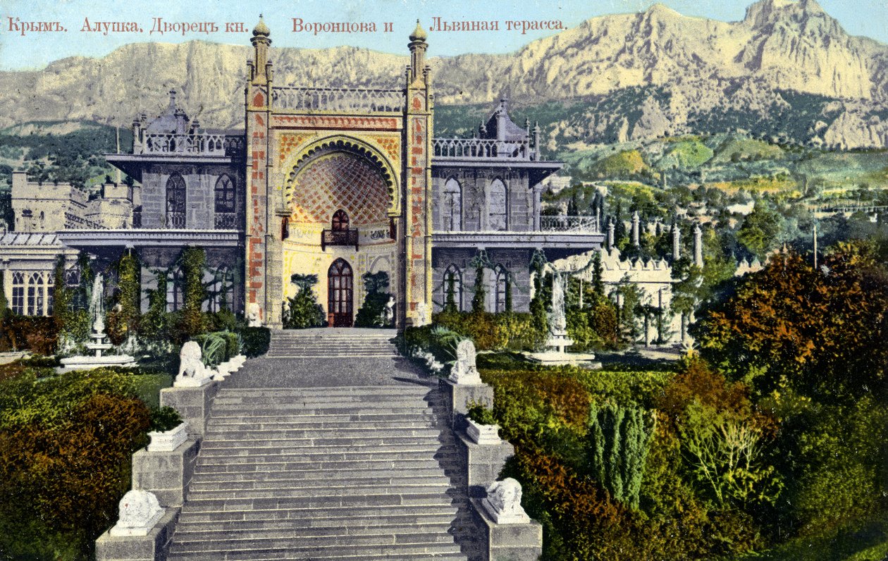 Palácio Vorontsov, Alupka, Crimeia de Unbekannter Künstler