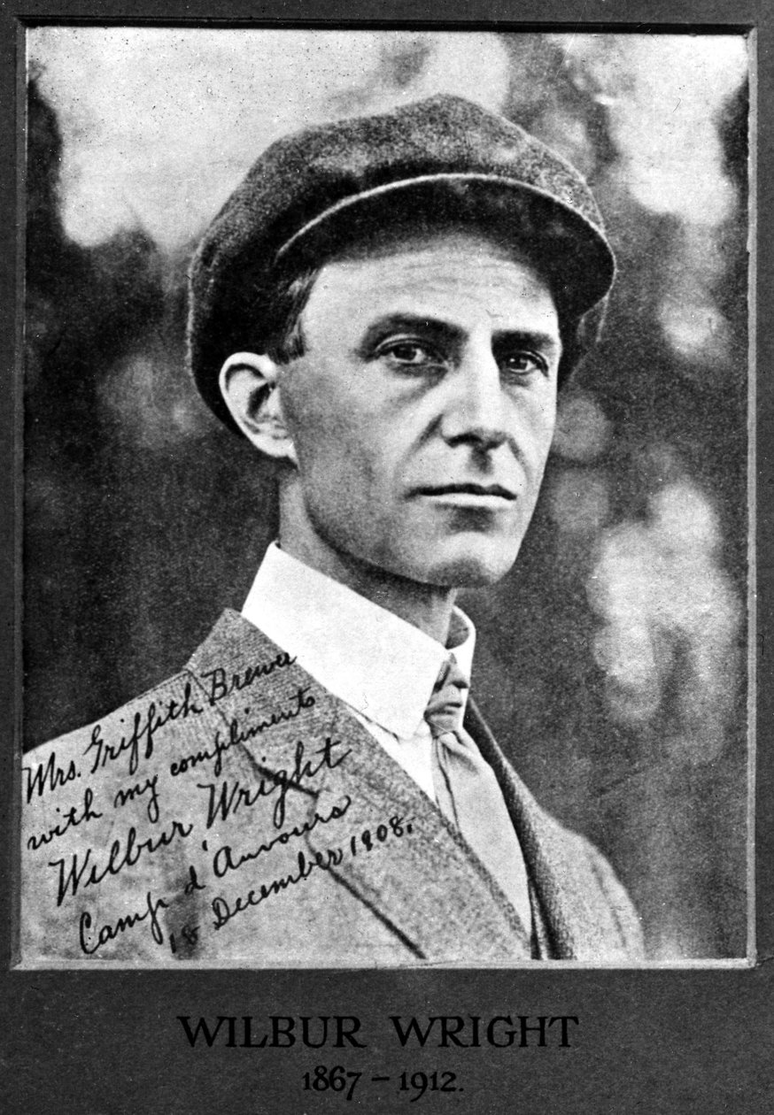Wilbur Wright, Aviador Americano de Unbekannt