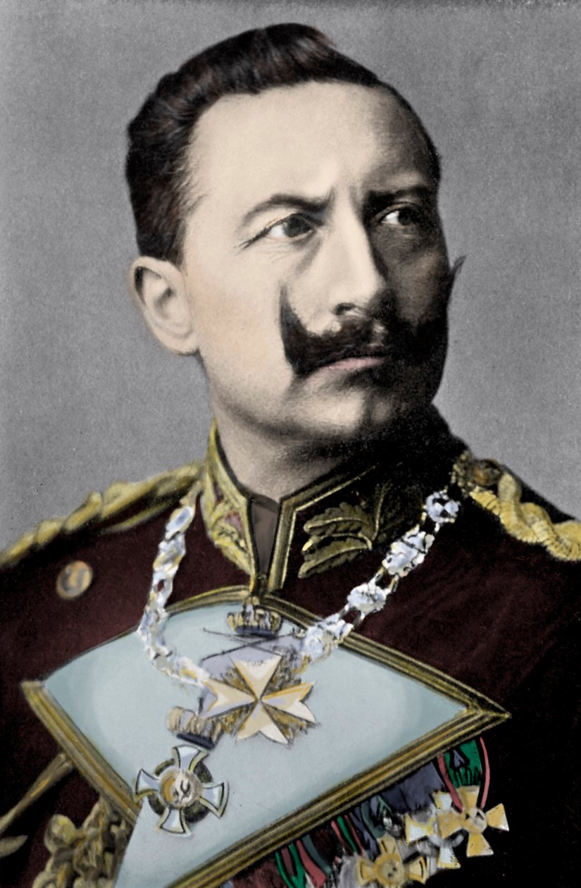 Wilhelm II , imperador alemão de 1888 a 1941 de Unbekannter Künstler