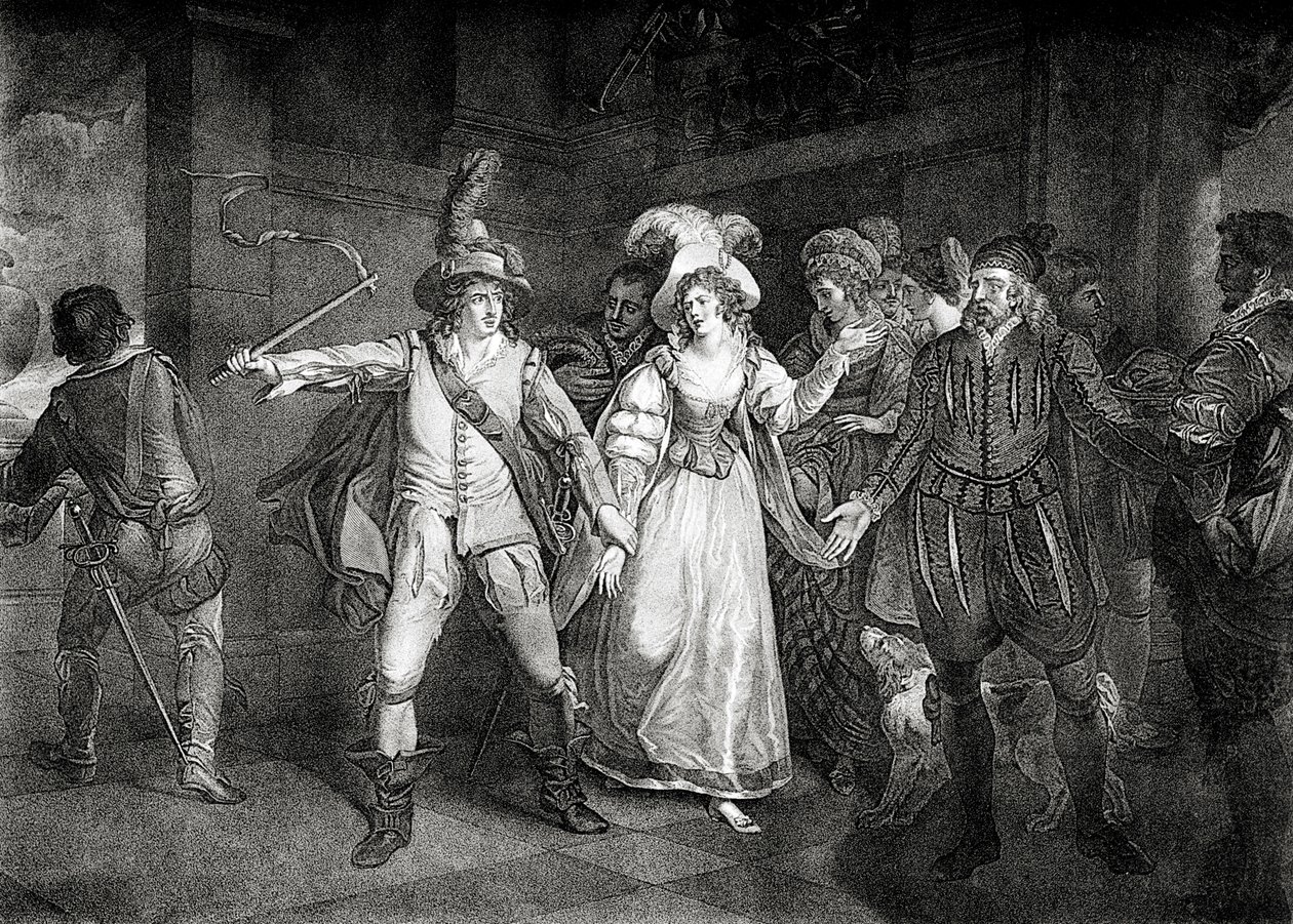 A peça de William Shakespeare de Unbekannter Künstler