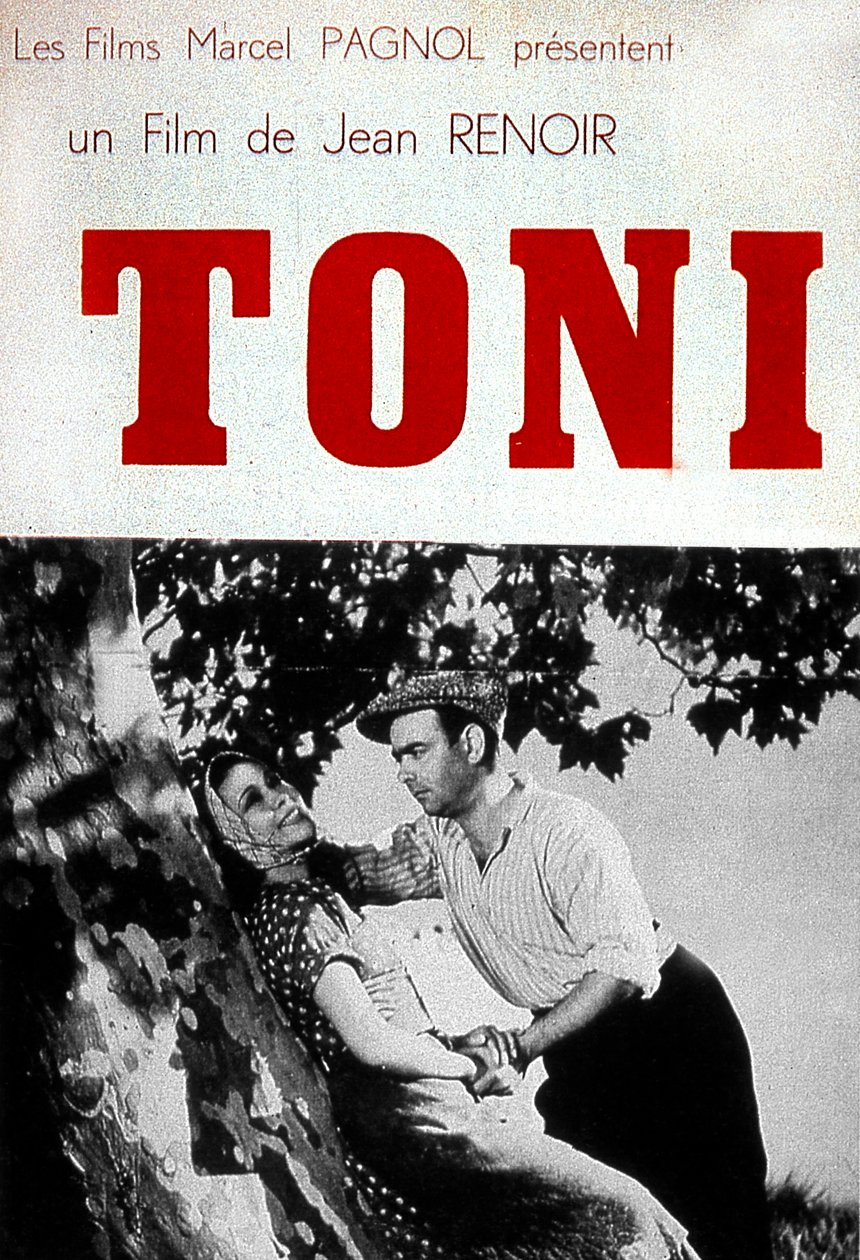 cartaz do filme Toni de Jean Renoir 1934 de Unbekannt