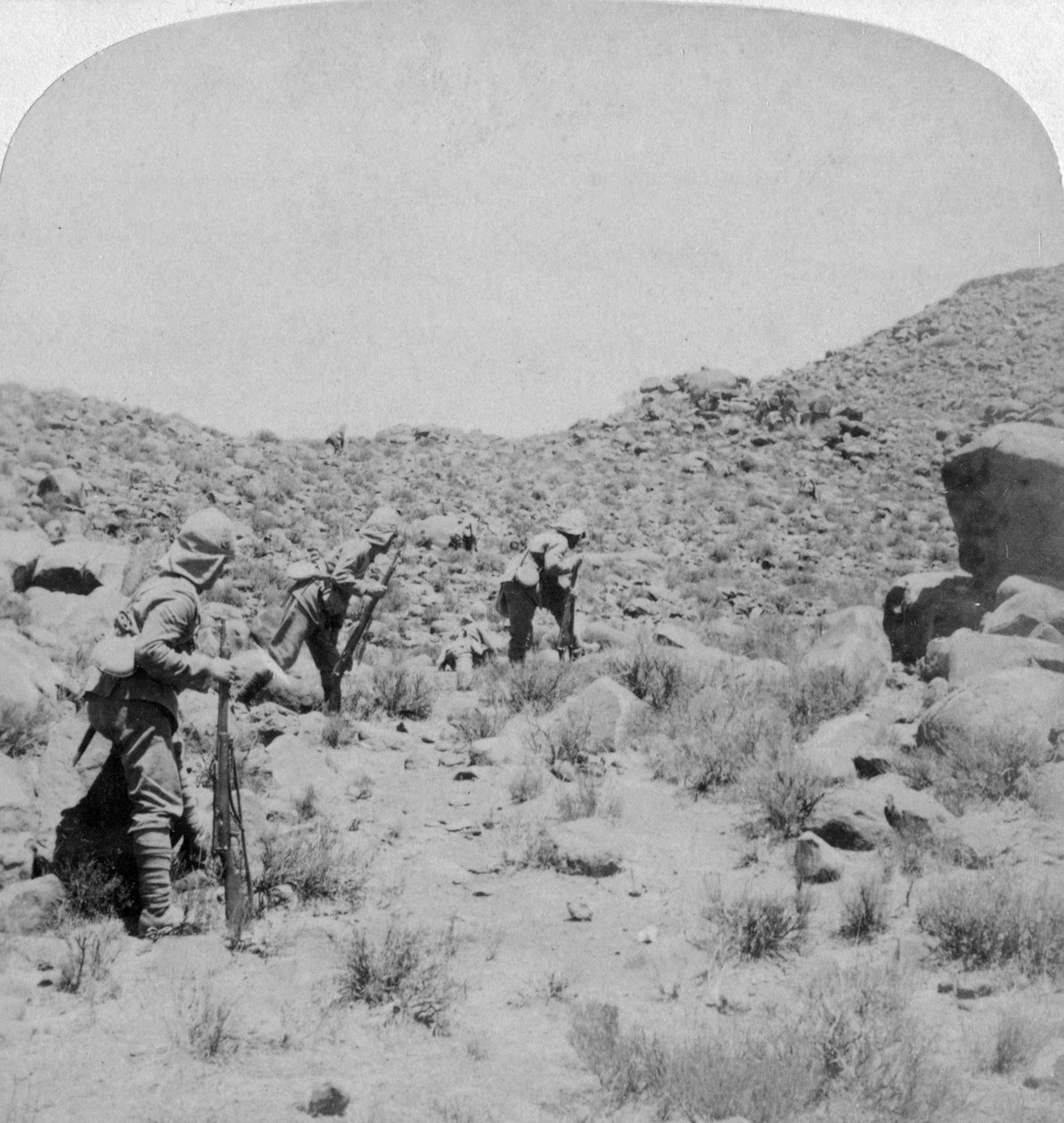 Guerra dos Bôeres, África do Sul, 1900. de Underwood and Underwood