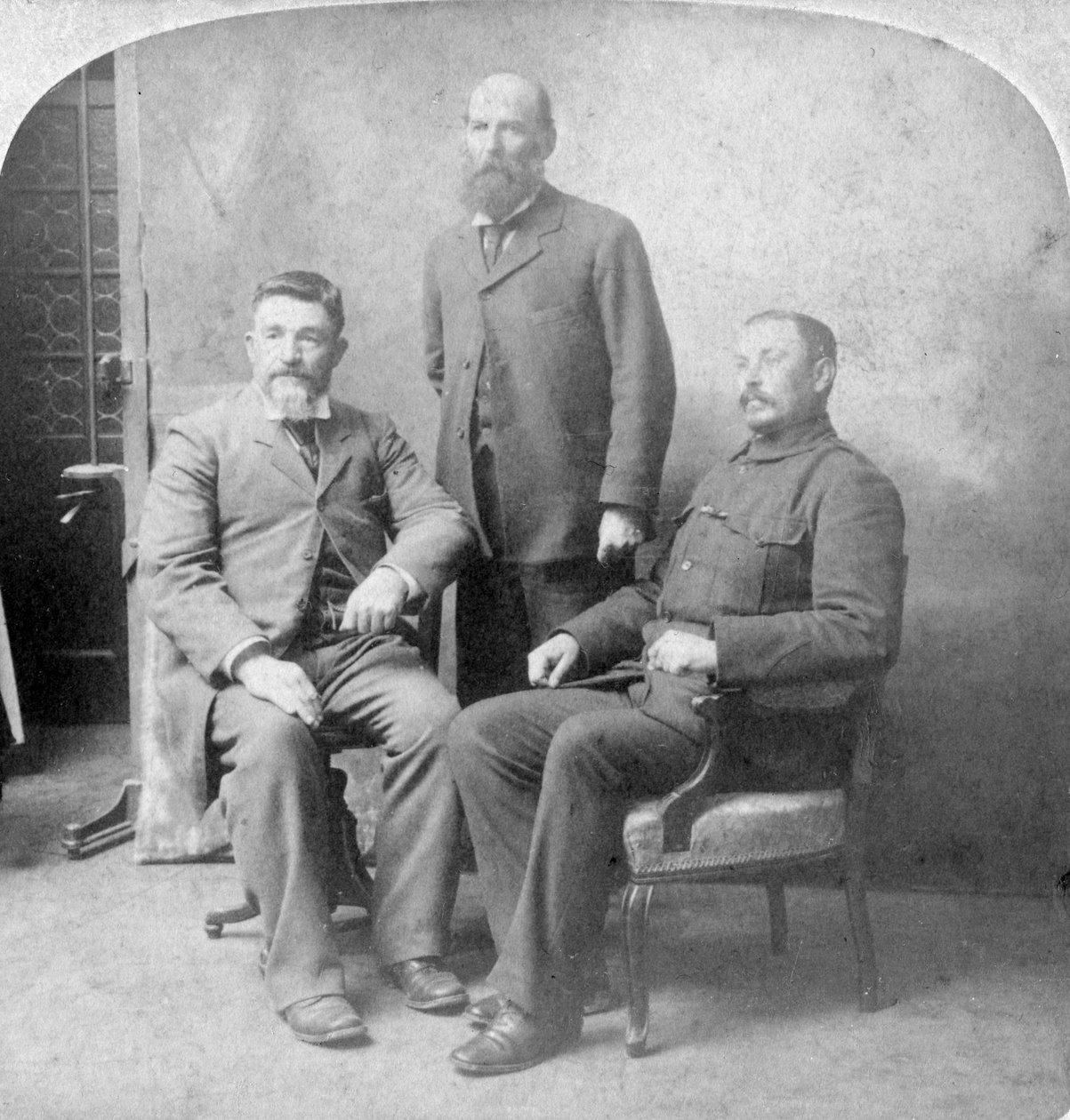 Comandantes Bôeres, África do Sul, Guerra dos Bôeres, 1902 de Underwood and Underwood