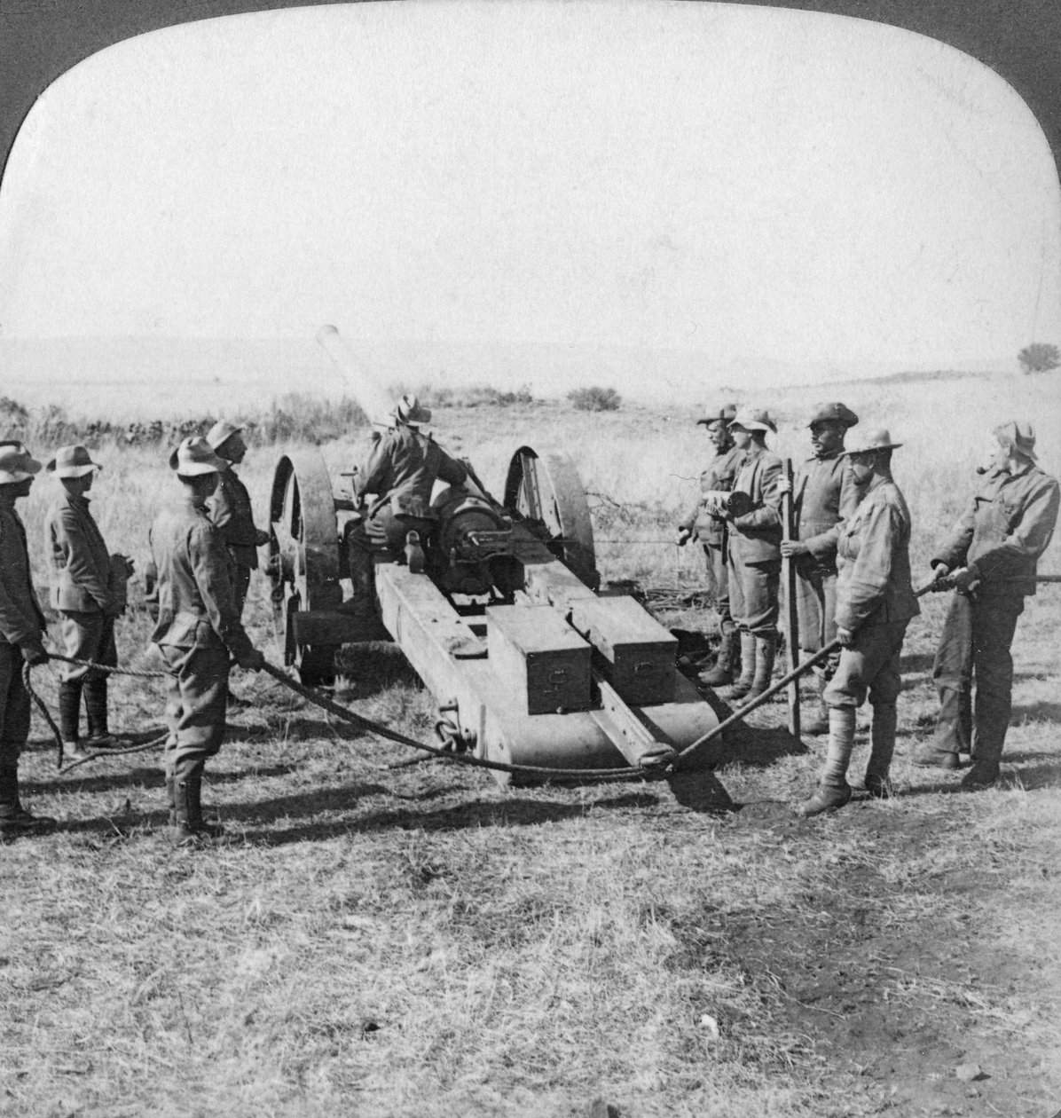 Arma naval britânica, África do Sul, Guerra dos Bôeres, 1900 de Underwood and Underwood