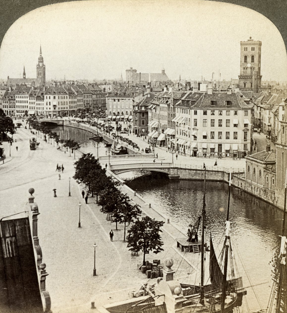 Copenhague, Dinamarca. de Underwood and Underwood