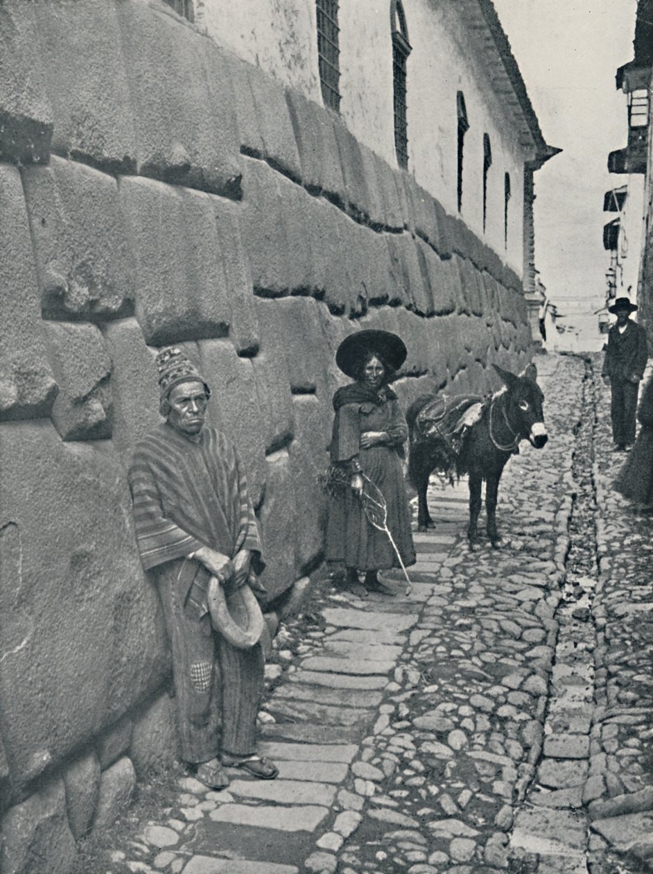 Maçonaria Inca, Cuzco, 1916 de Underwood and Underwood