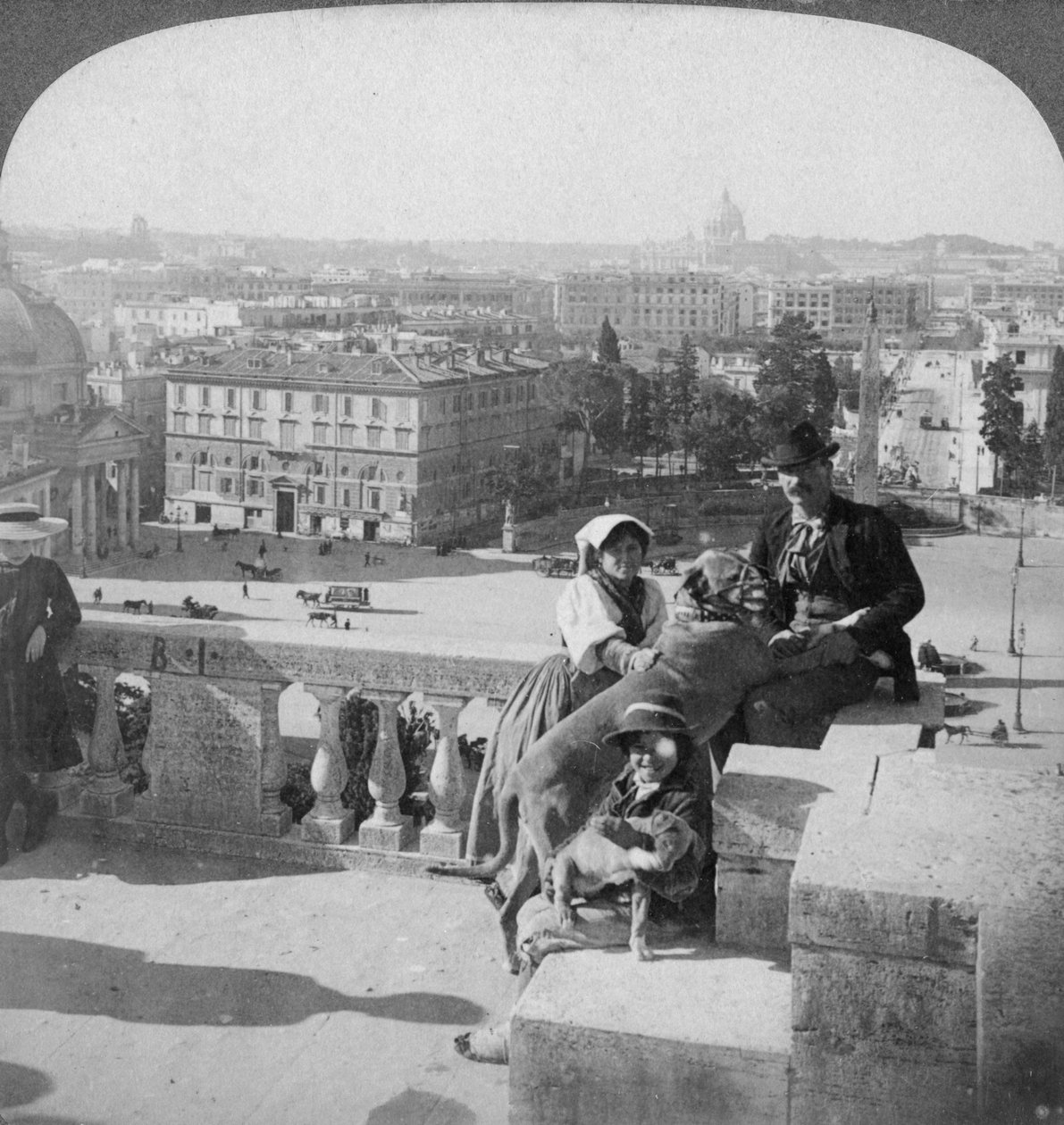 Roma, Itália, 1905. de Underwood and Underwood