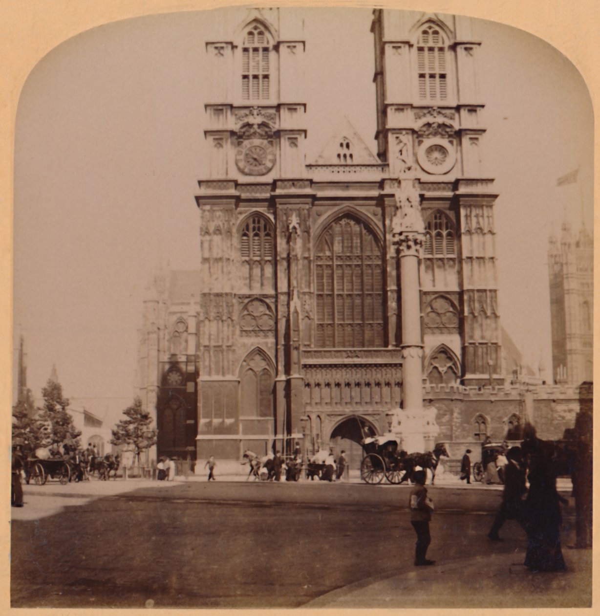 Abadia de Westminster, Londres, Inglaterra, 1896. de Underwood and Underwood