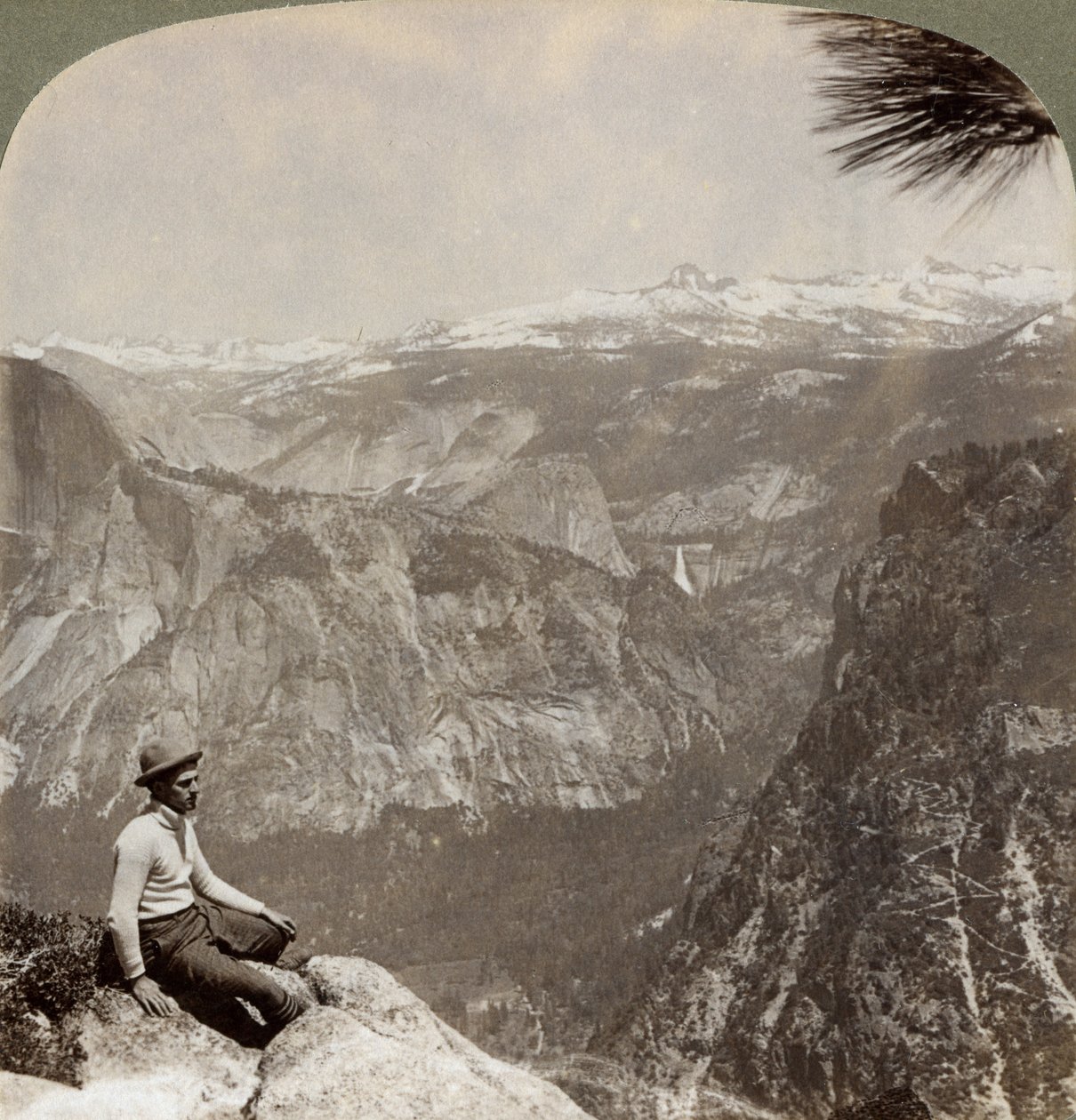 Vale de Yosemite, Califórnia, EUA, 1902 de Underwood and Underwood