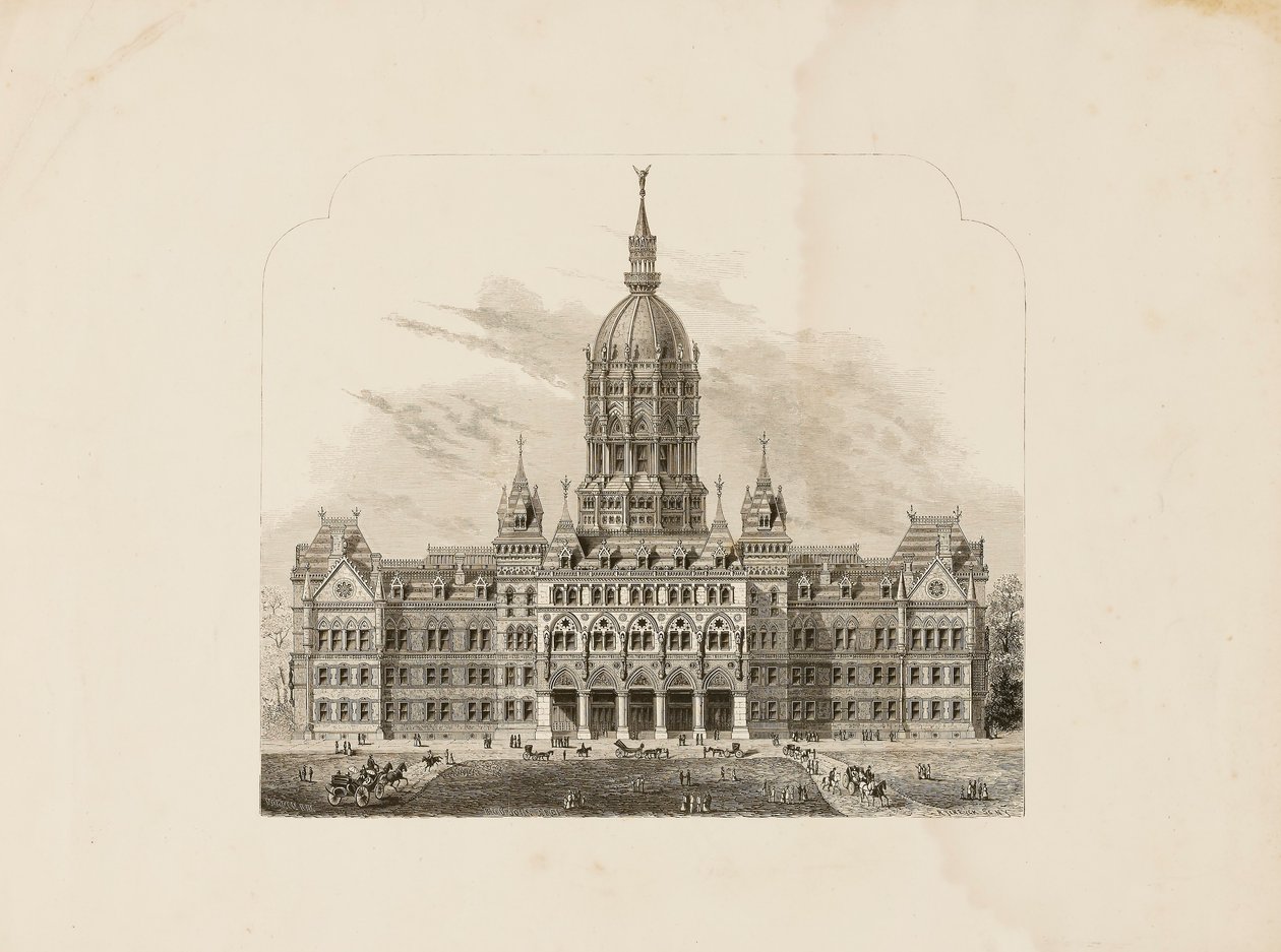 Capitólio do Estado de Connecticut de Unidentified