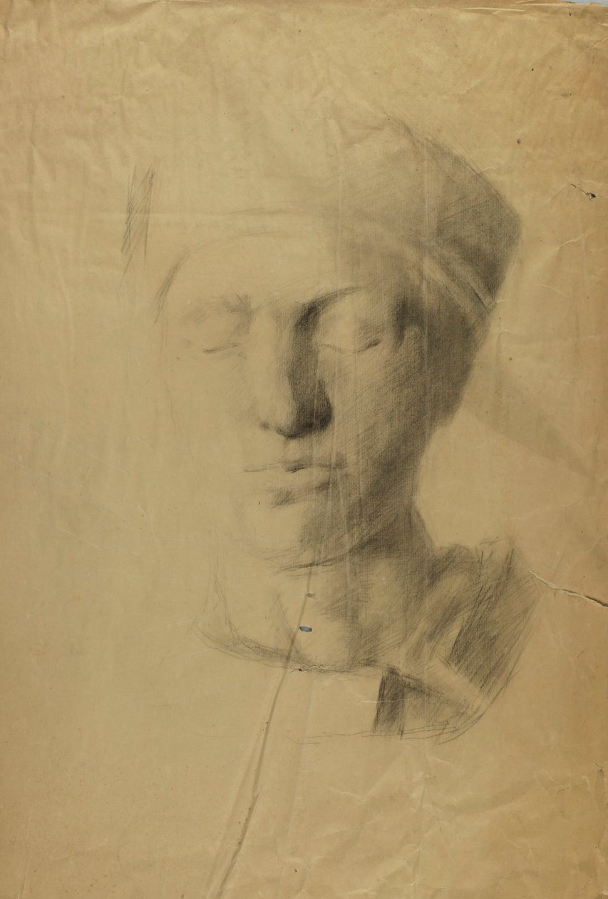 Cabeça de um homem de Unidentified