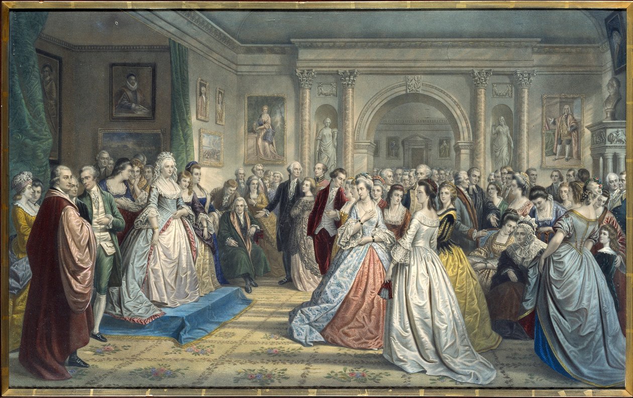 Receção de Lady Washington de Unidentified