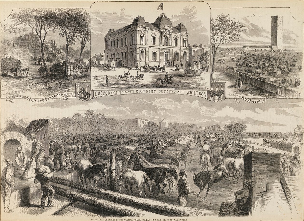 N.º 473--War Sketches in the Capitol de Unidentified