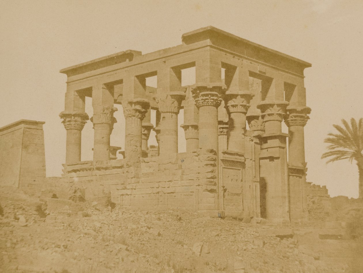 Templo, Ilha de Phylae de Unidentified