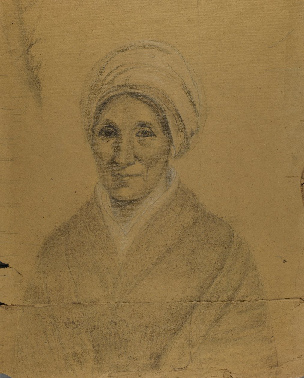 Mulher com turbante de Unidentified