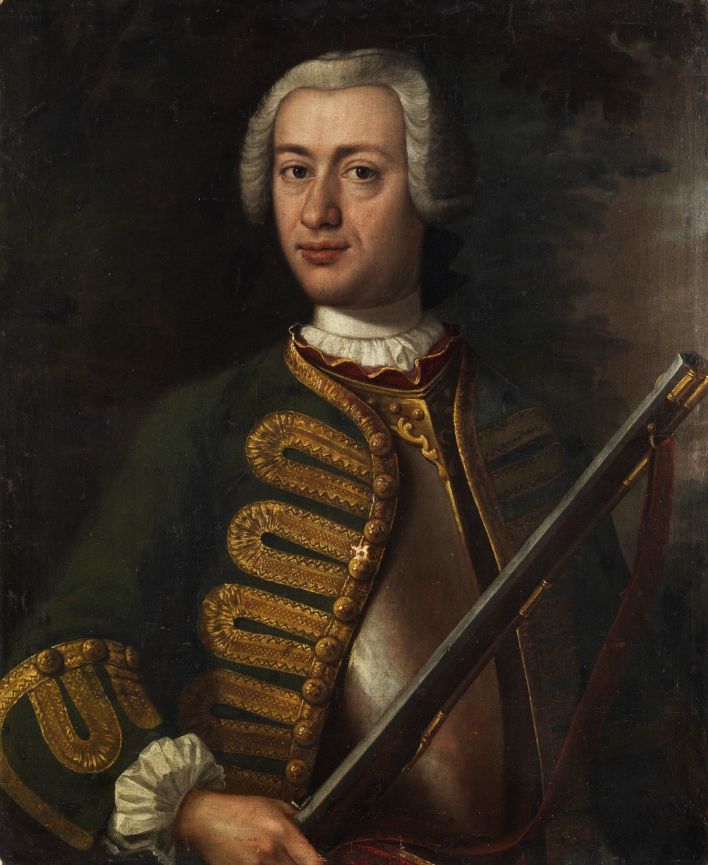 Retrato de um nobre de Unidentified painter label QS