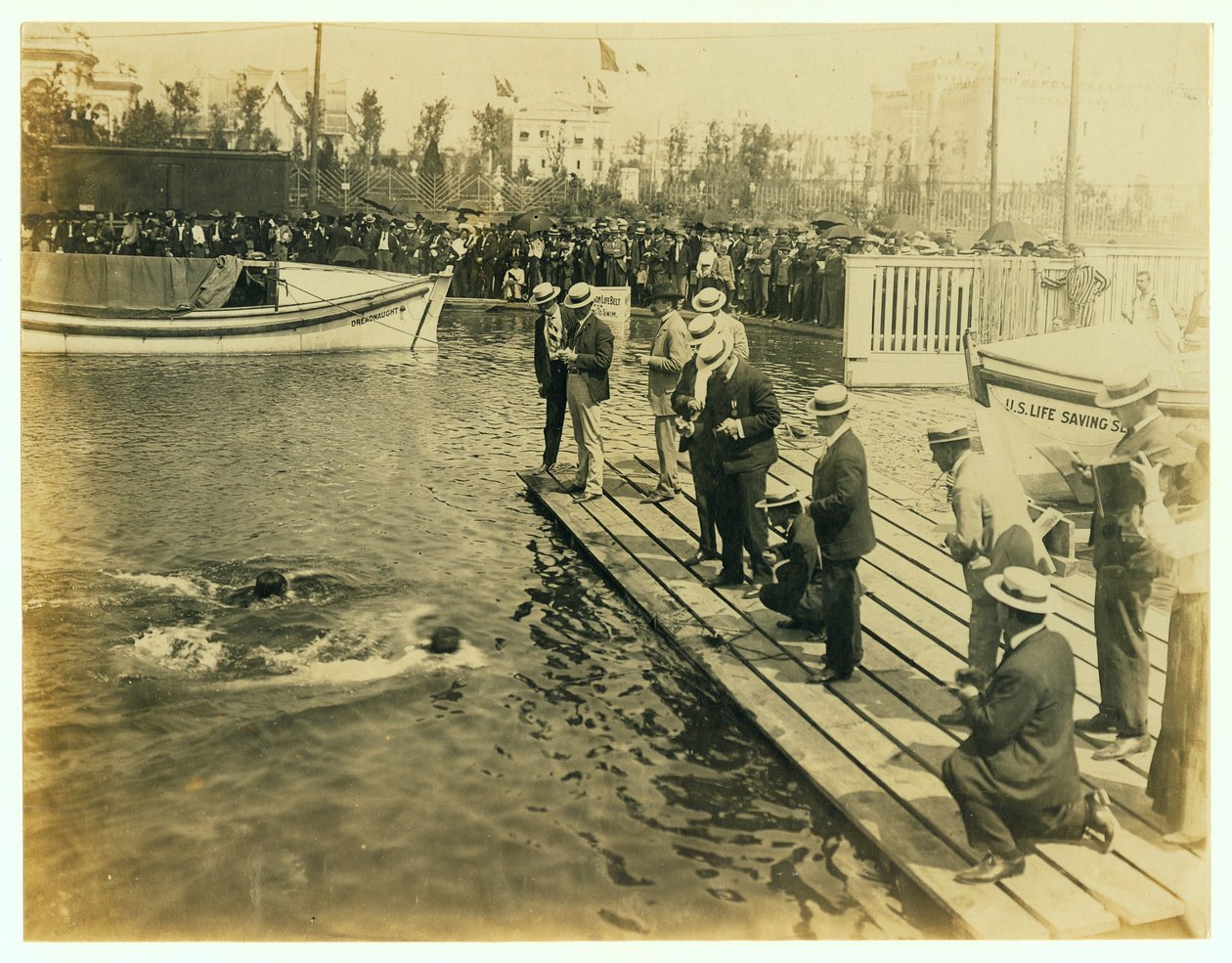 1904 Olimpíadas - Final de competição de natação de 220 jardas de Unknown