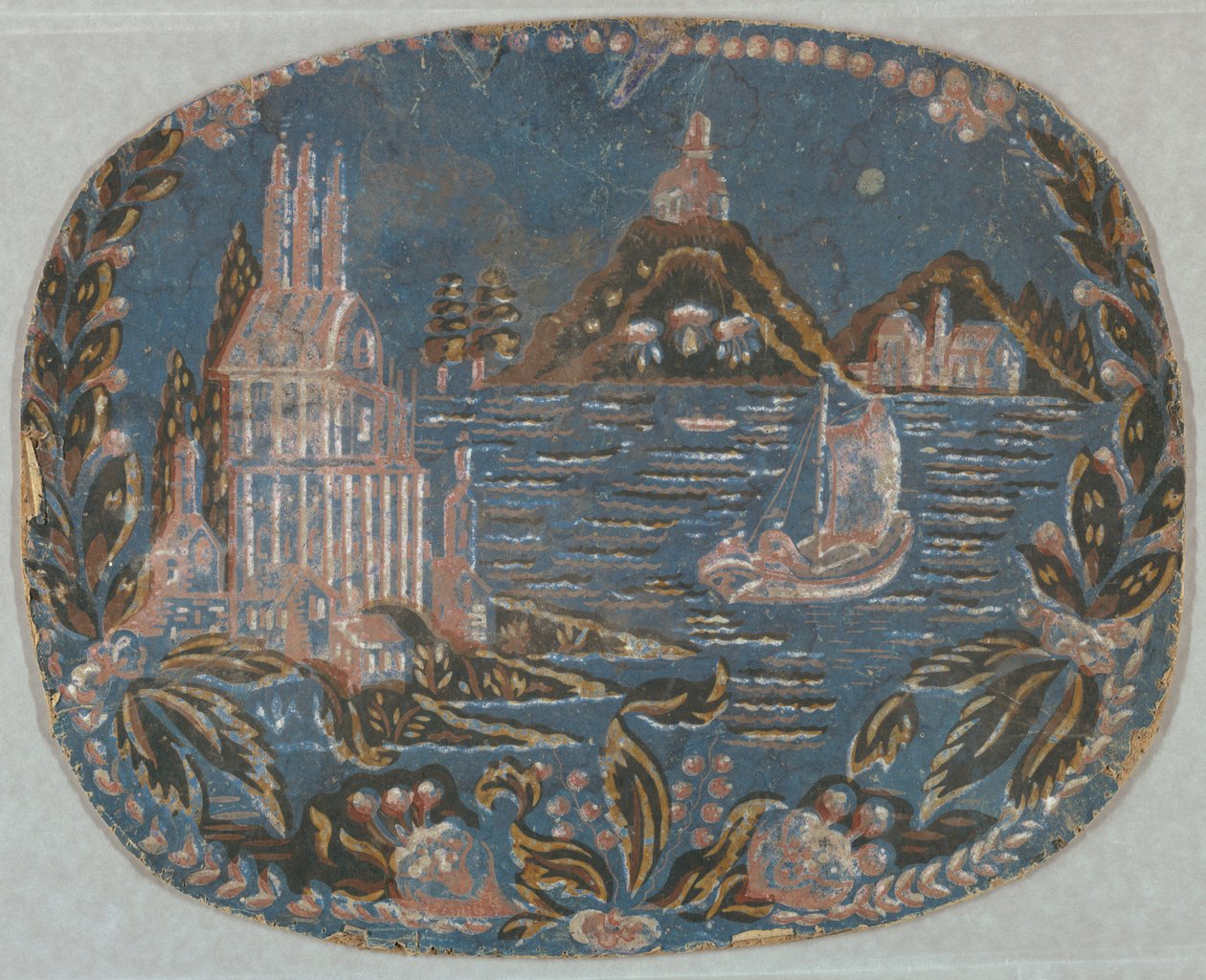 Bandbox Fragment (EUA), 1830 a 1860 de Unknown