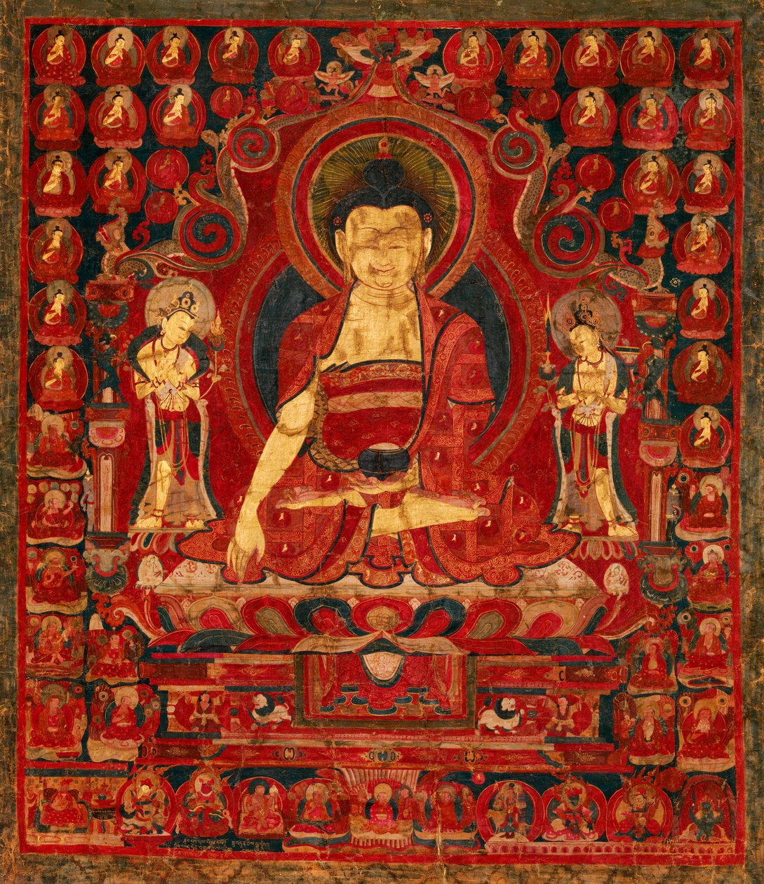 Buda Shakyamuni como o Senhor dos Munis. Tibete Ocidental (Guge). de Unknown