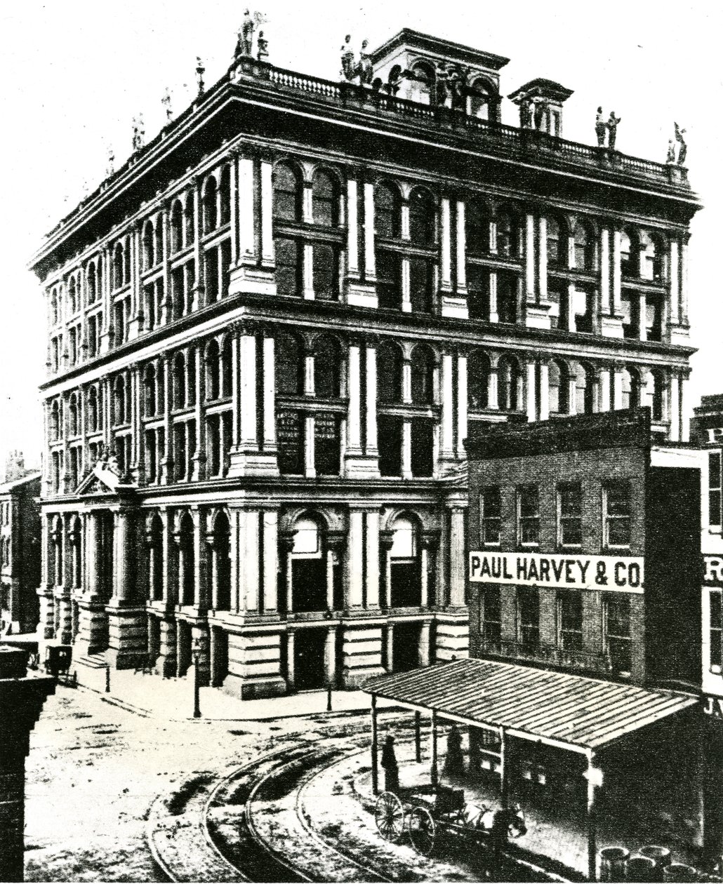 Edifício Equitable, canto noroeste da Sexta e Locust Streets de Unknown