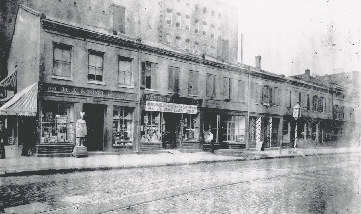 Canto sudoeste de Morgan (Delmar) e Fourth Streets de Unknown